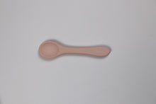 Load image into Gallery viewer, Silicone baby spoon , natural soft colour, blush pink, Lauri Australia
