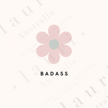 Load image into Gallery viewer, Flower Drawing Badass Poster - DIGITAL DOWNLOAD Printable
